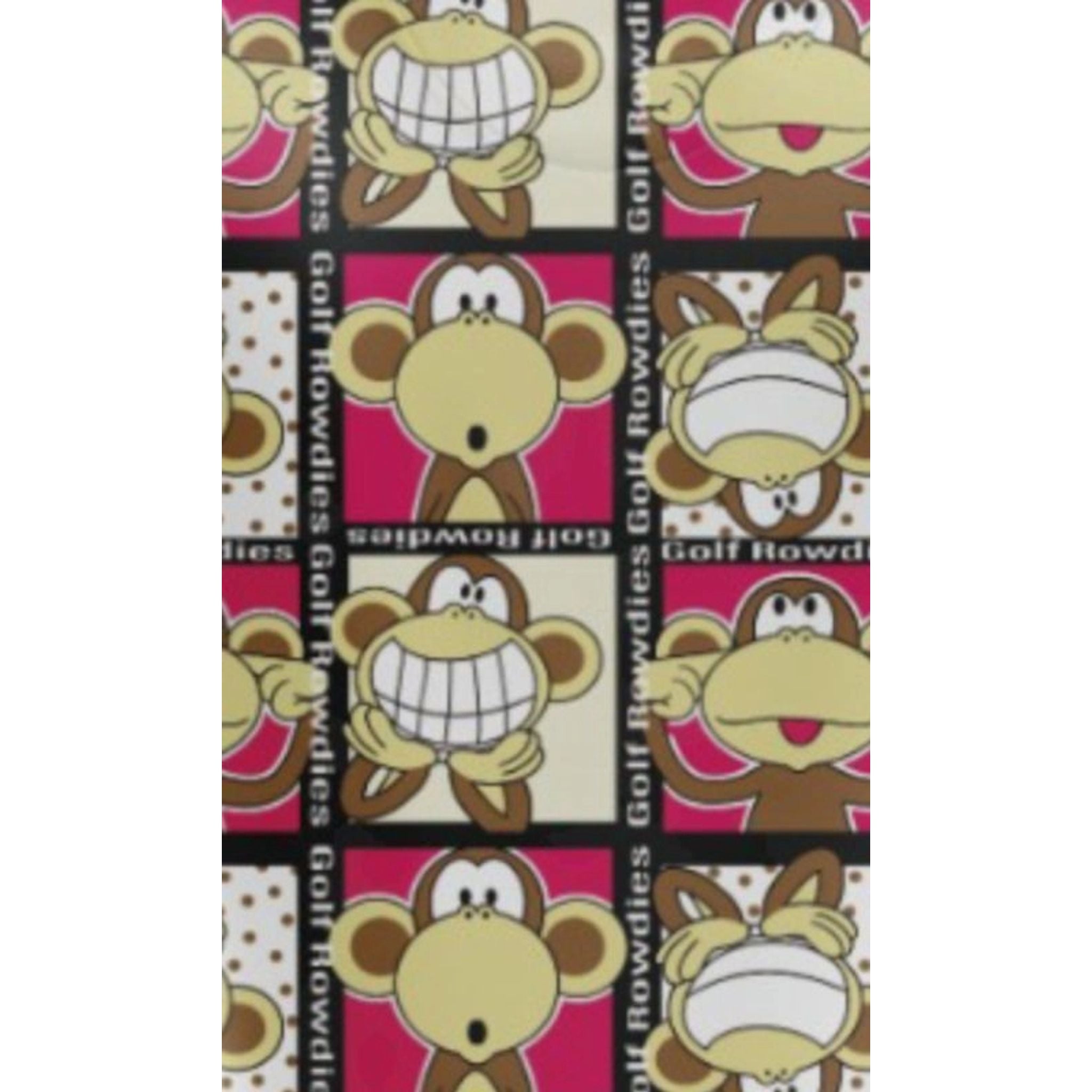 Polo da golf Rowdies Monkey da uomo