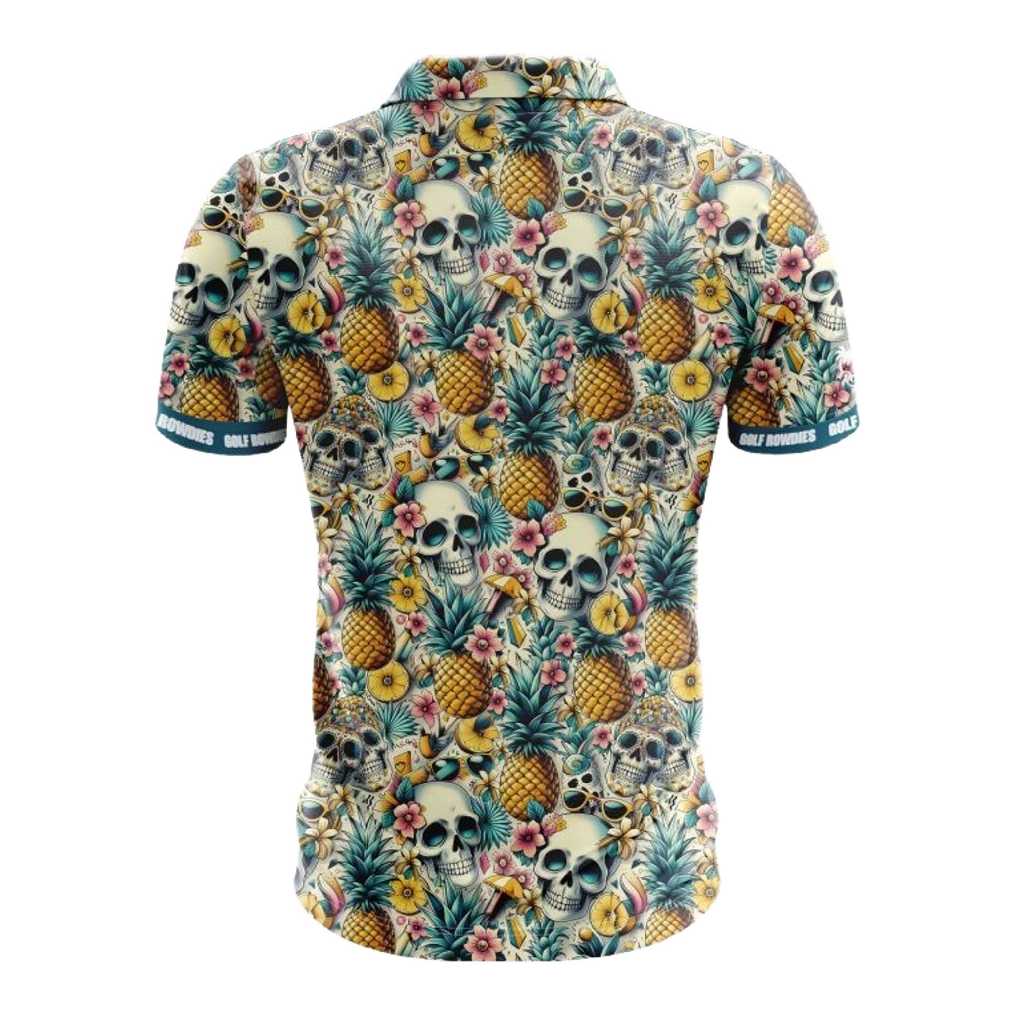 Polo da uomo Golf Rowdies Pineapple
