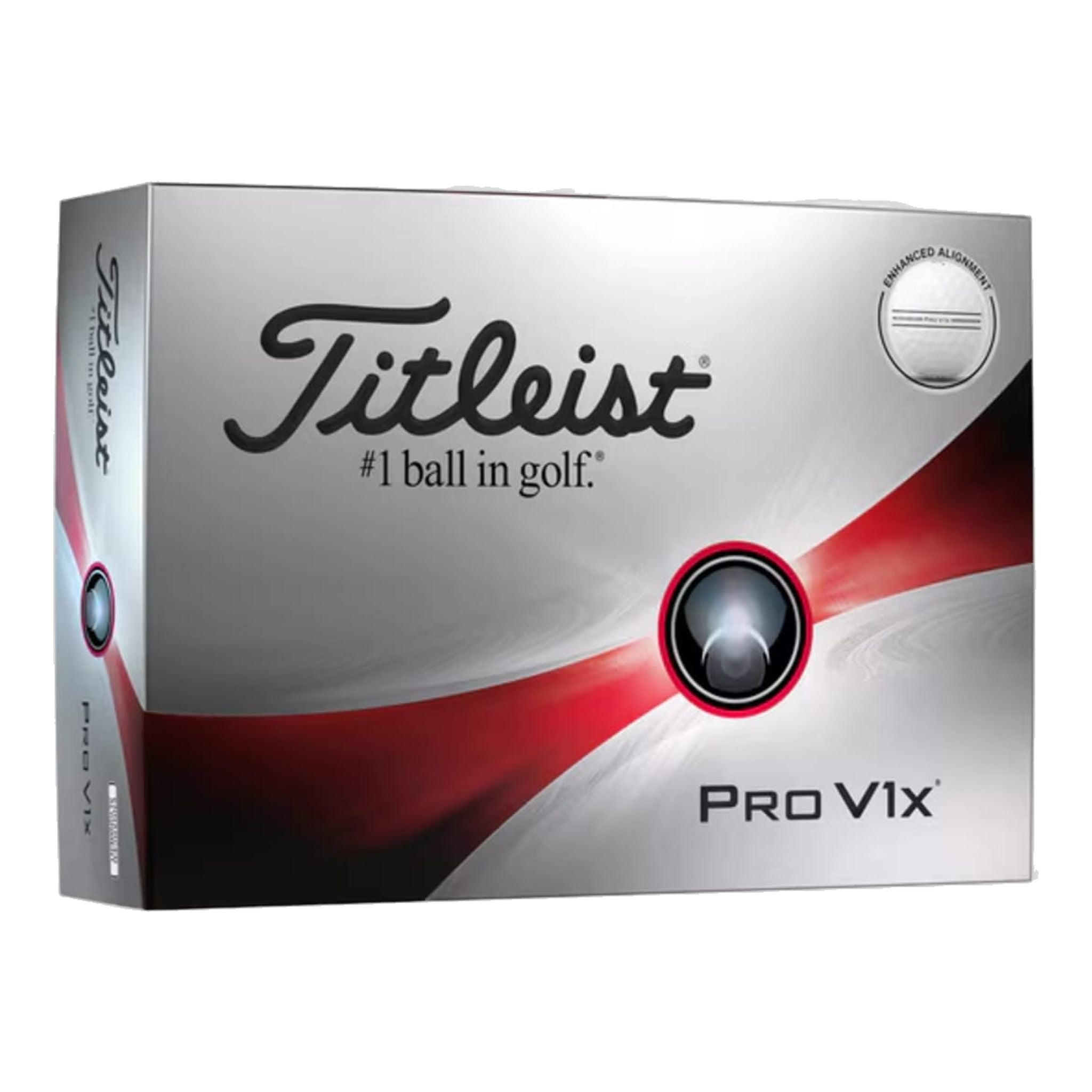 Palline da golf Titleist Pro V1X Enhanced Align
