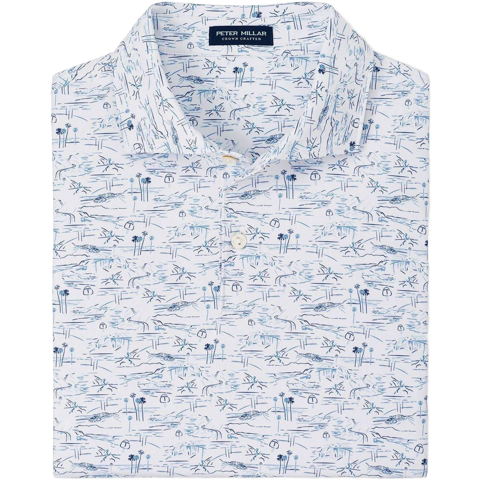 Polo da uomo in jersey performante Peter Millar