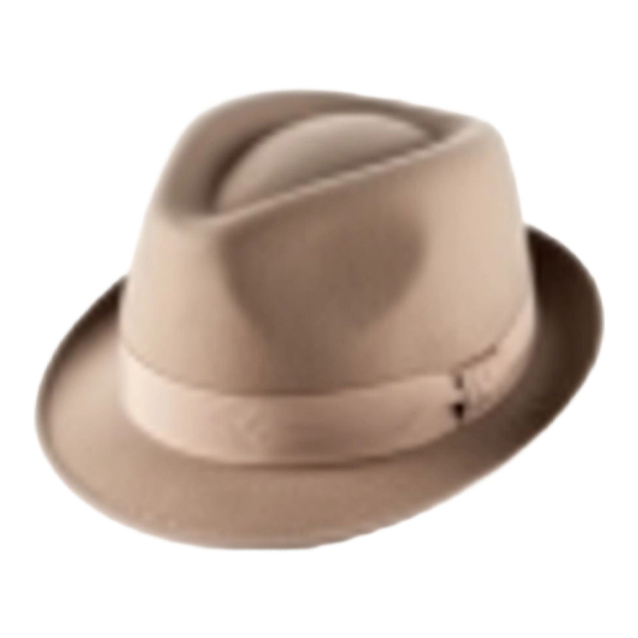 Cappello Trilby in tessuto beige L dell'agenzia Erwin Reithmeier