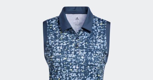 Adidas Ultimate365 Printed Sleeveless Polo Damen